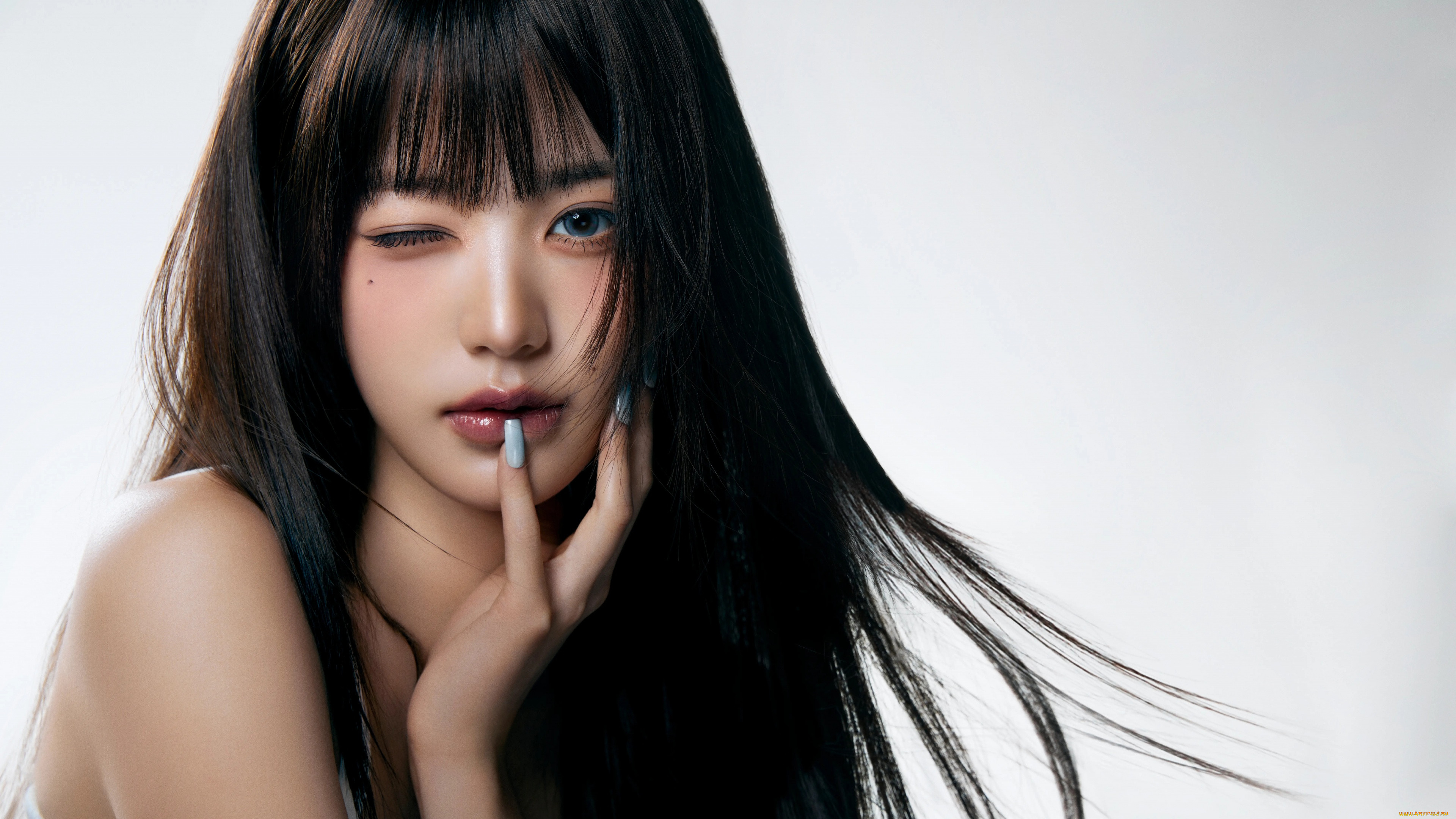 jang wonyoung, , -, jang, wonyoung, k-pop, singer, white, background, south, korean, music